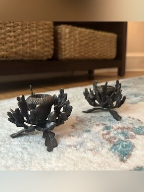 Pottery Barn Candle Stick Holders